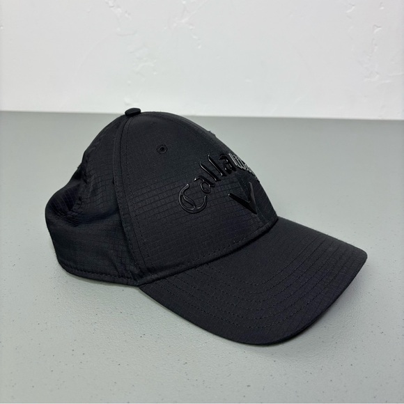 Callaway Men's Golf Hat Black Adjustable Athletic Activewear Cap Polyester - Picture 2 of 8